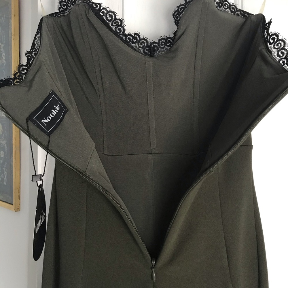 Nookie front-slit, bodycon cocktail dress - Picture 13 of 15